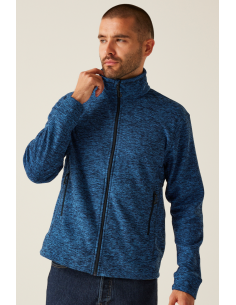 R-RETRF603-THORNLY MEN - FULL ZIP MARL FLEECE 2